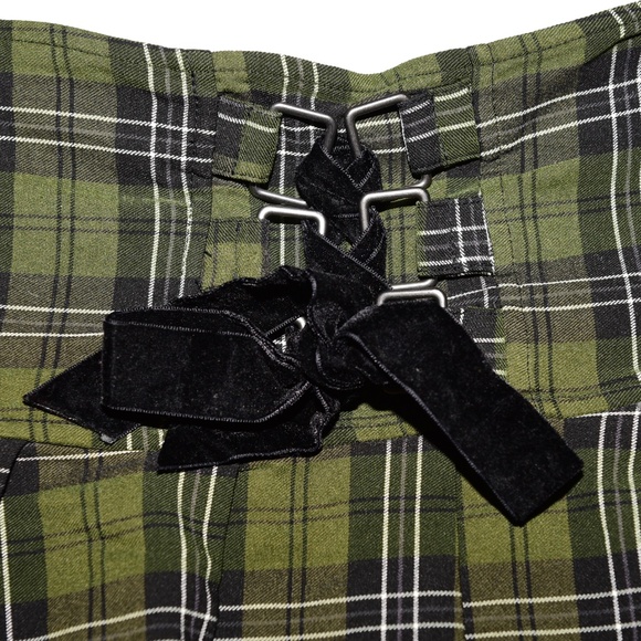 Killstar Plaid Mini Skirt - Picture 3 of 6